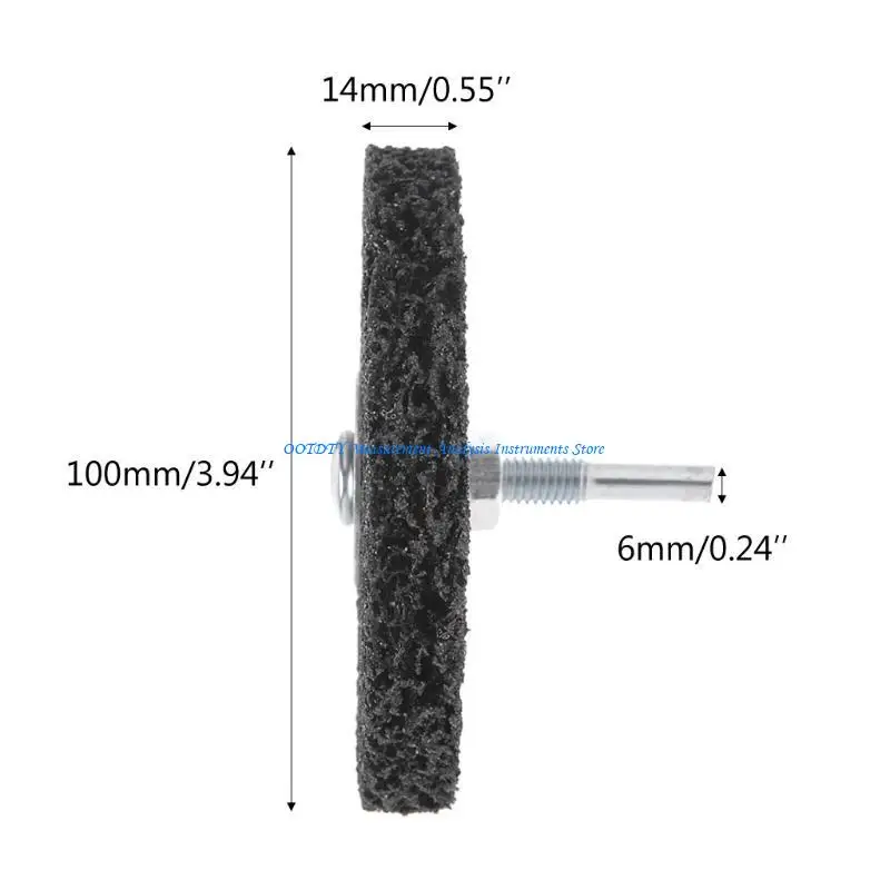 

367D Poly Strip Grinder Wheel Discs Paint Rust Remover Clean For Abrasive Tools