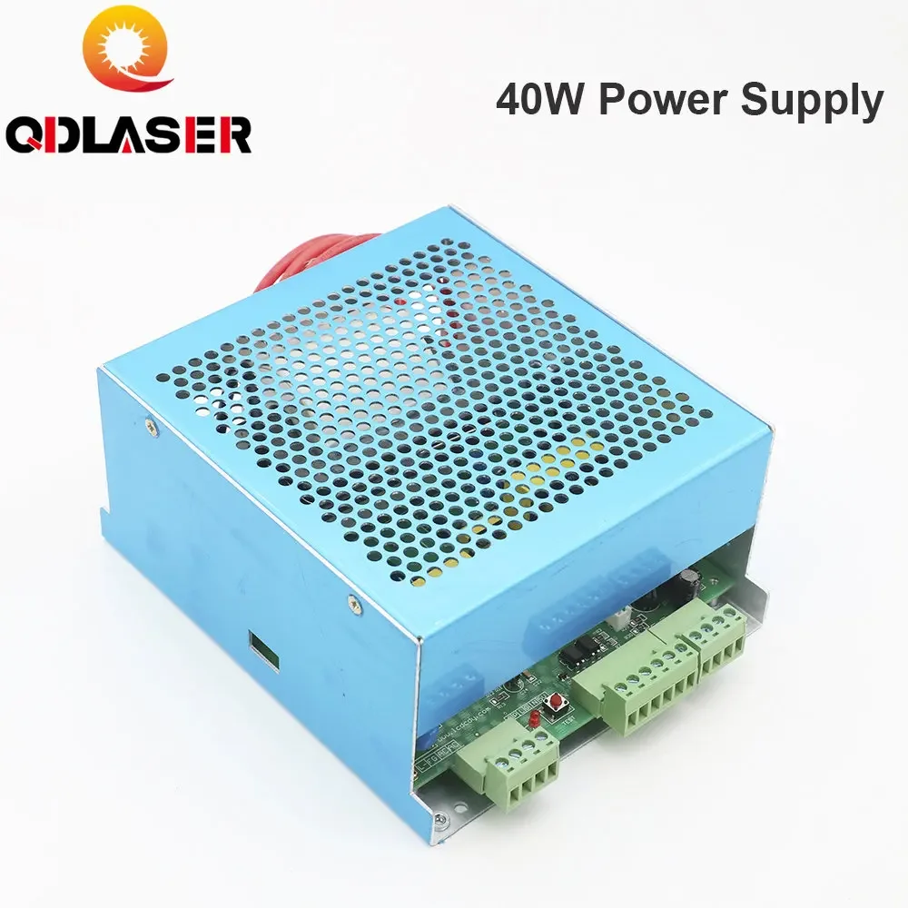 

QDLASER 40W CO2 Laser Power Supply 110V/220V for Laser Engraving Cutting Machine