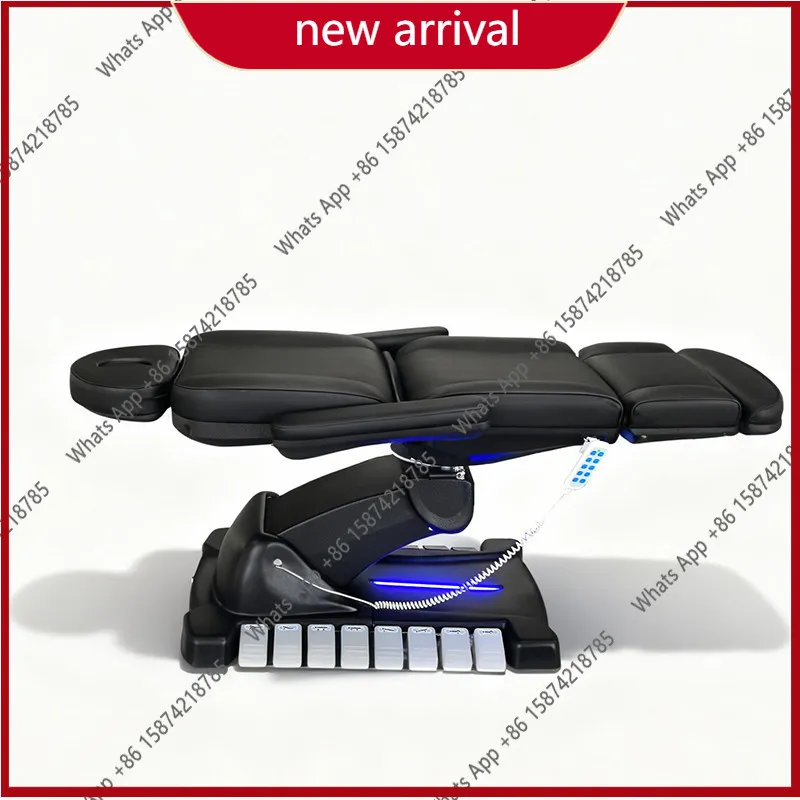 

ff Beauty shop spa bed electric lifting beauty embroidery massage bed treatment bed with foot control