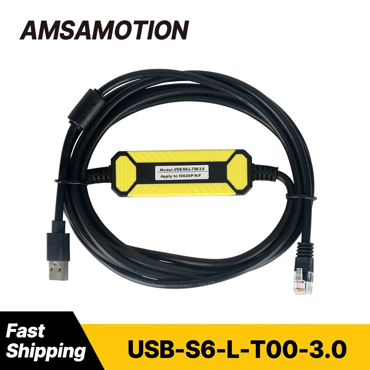USB-S6-L-T00-3.0 Suitable for Inovance IS620P Series Servo 600P SV660N SV630P S6N S6F CN3 Port Data Cable Debugging Wire
