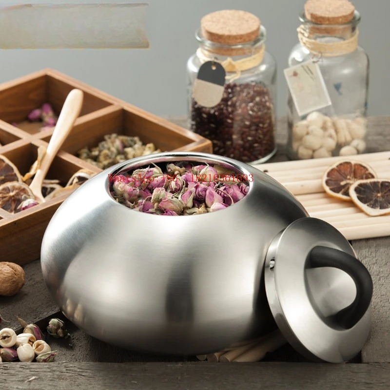 Stainless Steel Storage Tank, Sealed Tank for Storing Snack Boxes