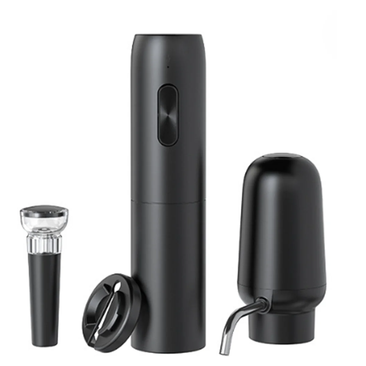 

ETRT Electric Wine Opener Set 4-In-1 Wine Set with Rechargeable Wine Opener, Rechargeable Wine Aerator Pourer