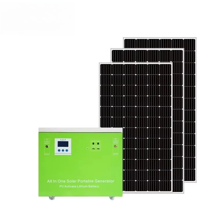 DC 12V 24V 48v off-grid generator Solar power station 2kw solar generator