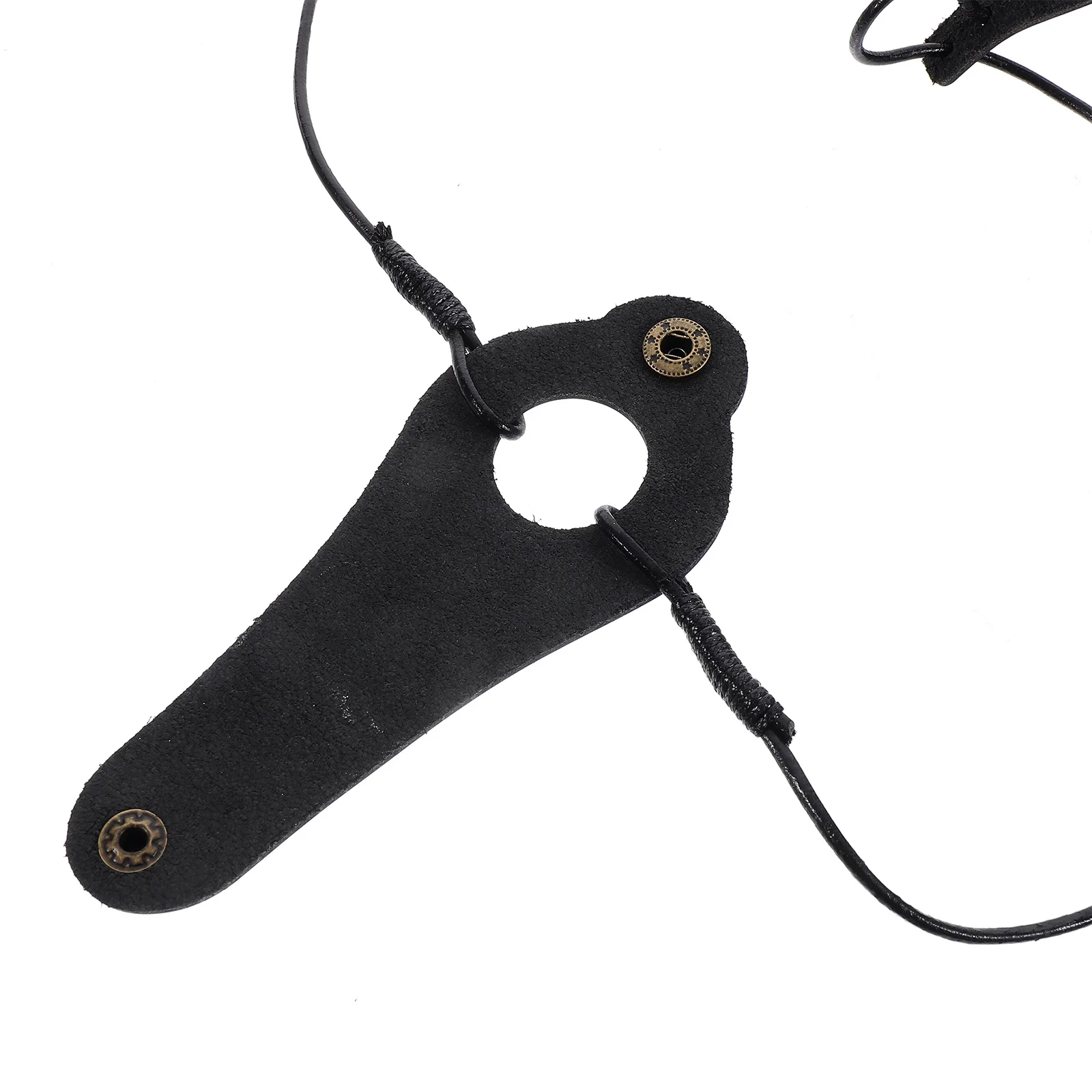 

Eyeglass Sunglass Chain Eyeglass Holder Faux Durable Glasses Chain Single Buckle Necklace Black Brown