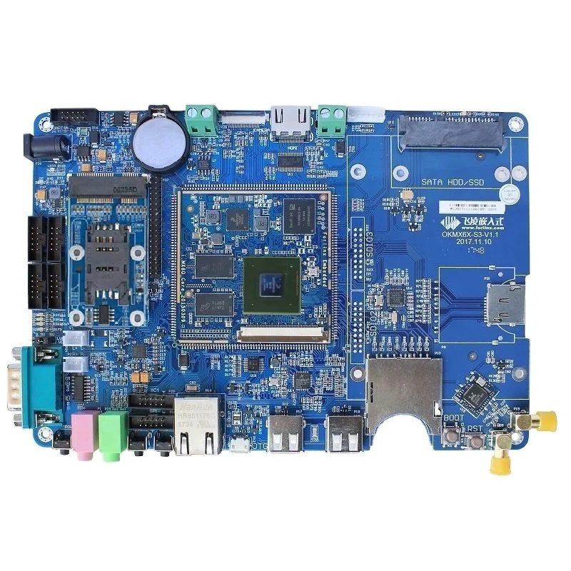 Stocked Open Source iMX6 Quad Core I.MX6 Single Board Computer Can Support LVDS Display