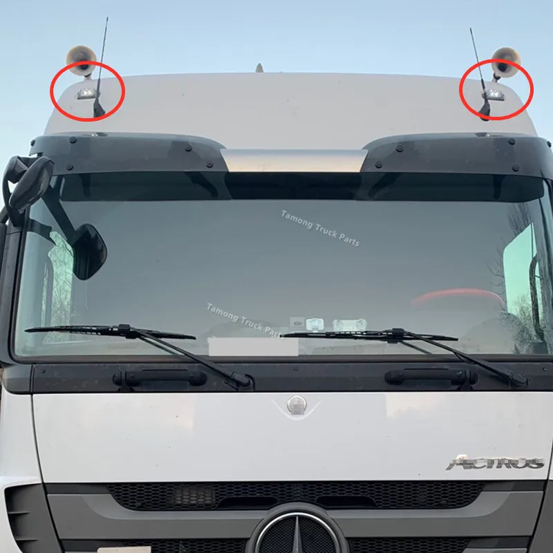 1Pcs LED Cab Roof Marker Lights For Mercedes Benz Actros MP2 MP3 Truck Accessories Front Signal Lamp OEM 0008263447 0028200056