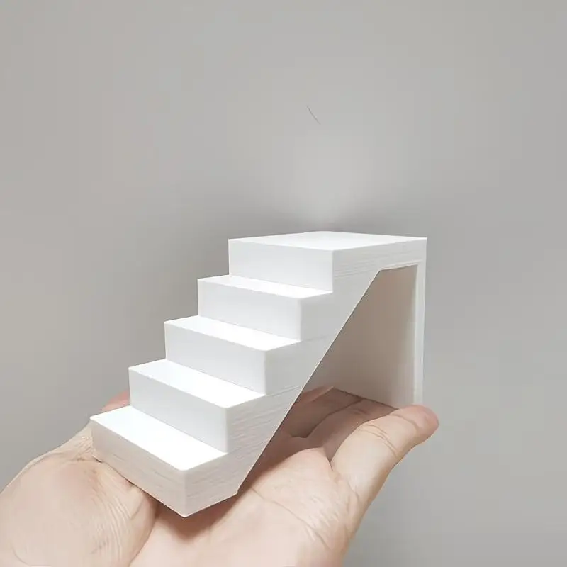 Dollhouse Carved Fence Guardrail Non-Fading Miniature Model DIY Ornament for Doll House Patio Layout Decoration