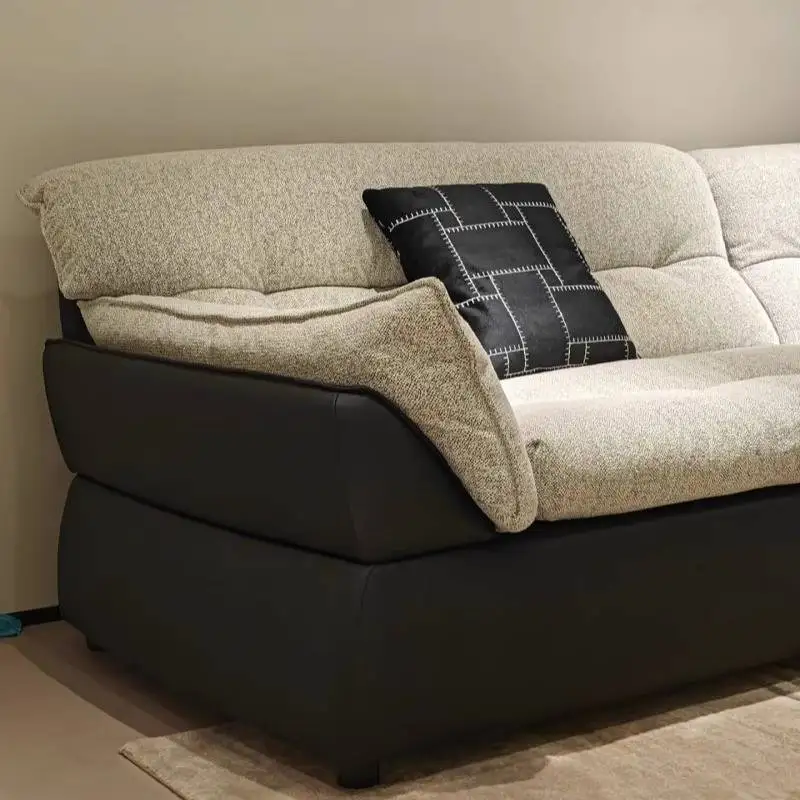 

Modern Designer Living Room Sofas Black Pliable Minimalist Puffs Living Room Sofas Lazy Single Divano Soggiorno Furniture Home