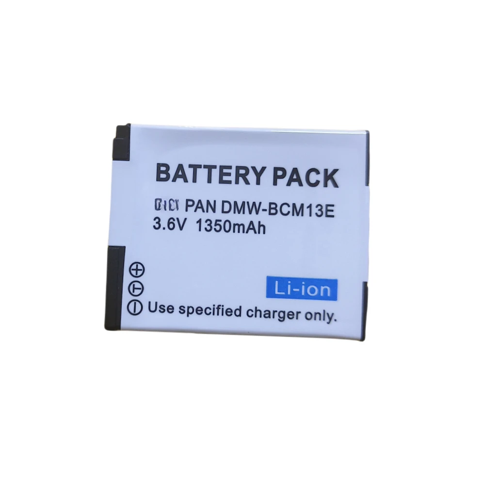 For Panasonic DMW-BCM13 DMW-BCM13E Lumix DMC-GH3 DMW-BCMPP New 3.6V 1350mAh Lithium Battery