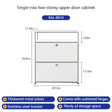 USM Haller Storage Cabinet Stainless Steel Metal Sideboard Cabinet Dresser For Bedroom Modern Furniture - AliExpress