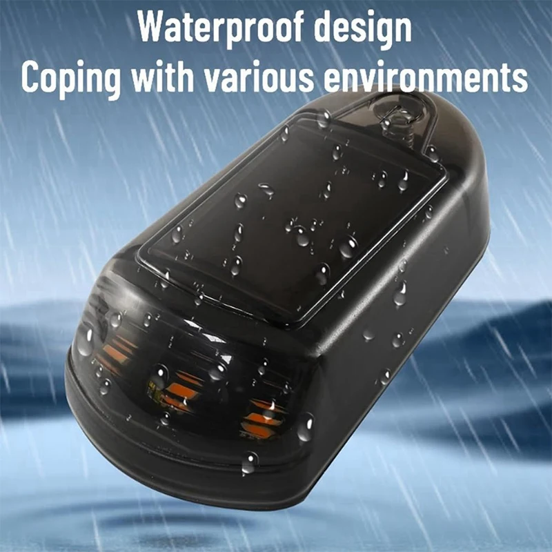 BAAY أضواء الكابينة اللاسلكية لشاحنة أضواء الكابينة الشمسية أضواء LED خالية من لكمة 7 ألوان أضواء السقف للسيارة العالمية