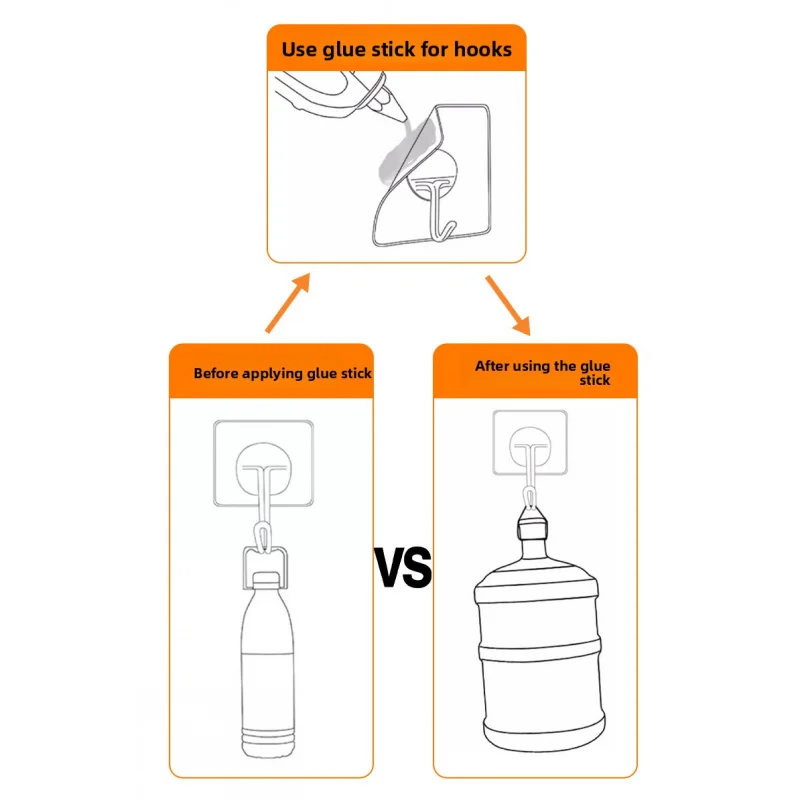 Bastoncini di colla a caldo trasparente ad alta viscosità - EVA, 7mm x 15mm in blocco