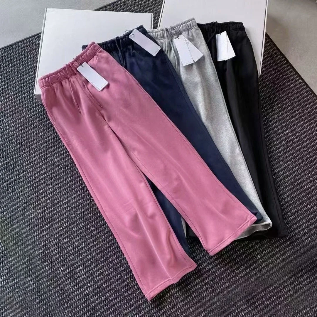 

Goddess High Quality Unisex General Advanced Bucket Pants Wide Leg Casual with Loose Straight Trousers Fashion Sweatpants