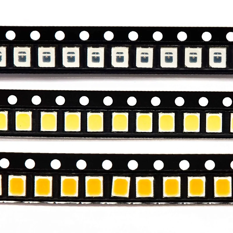 100PCS 2835 High Brightness SMD LED White Red Blue Green Yellow 0.2W Light Diode