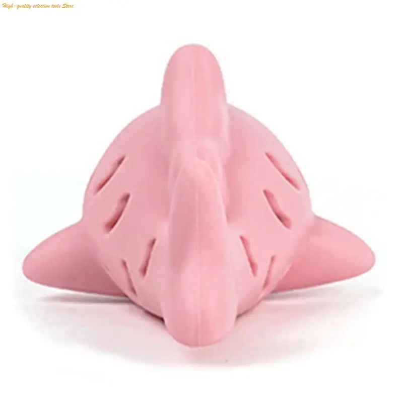 203F Cats Mental Stimulation Toy Silicones Chew Fish Treat Puzzle Encourages Physical Activity Controls Snacks Release Speed