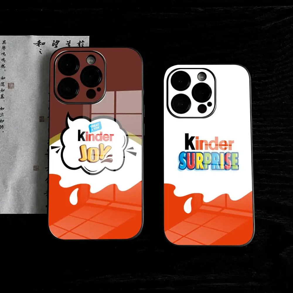 

Trolly Egg Kinder Joy Surprise Phone Case For IPhone 17 Air 16 15 14 13 12 11 Pro Max Precision Holes Anti-fall Glass PC Cover