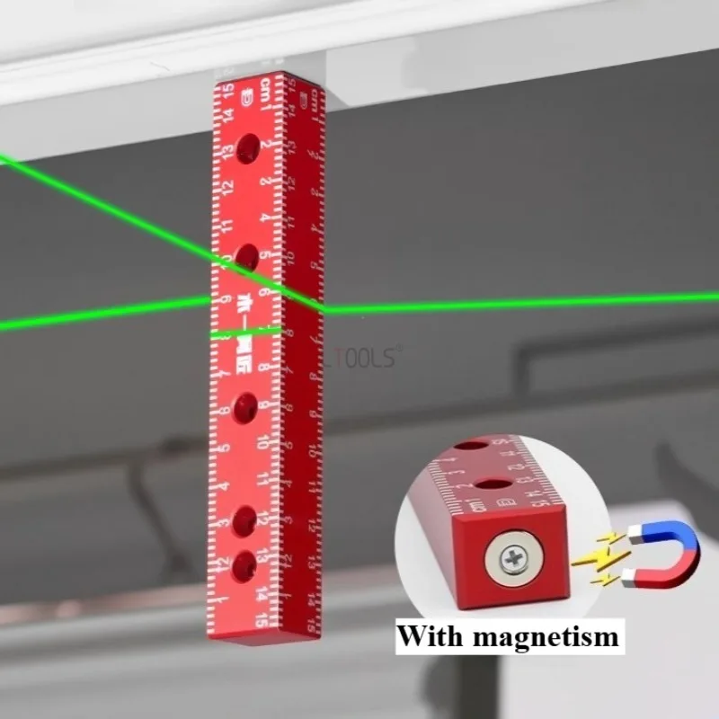 

Специальная измерительная линейка для закрытия шкафа и крепежный зажим, закрывающая полоса, инструмент для определения киля, линейка для выравнивания подвесного потолка
