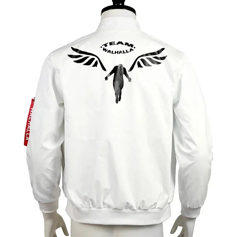 Costumes de Cosplay Anime Tokyo Revengers, veste Kazutora Hanemiya, manteau blanc de Baseball, uniforme Valhalla Mikey Draken Halloween olp;