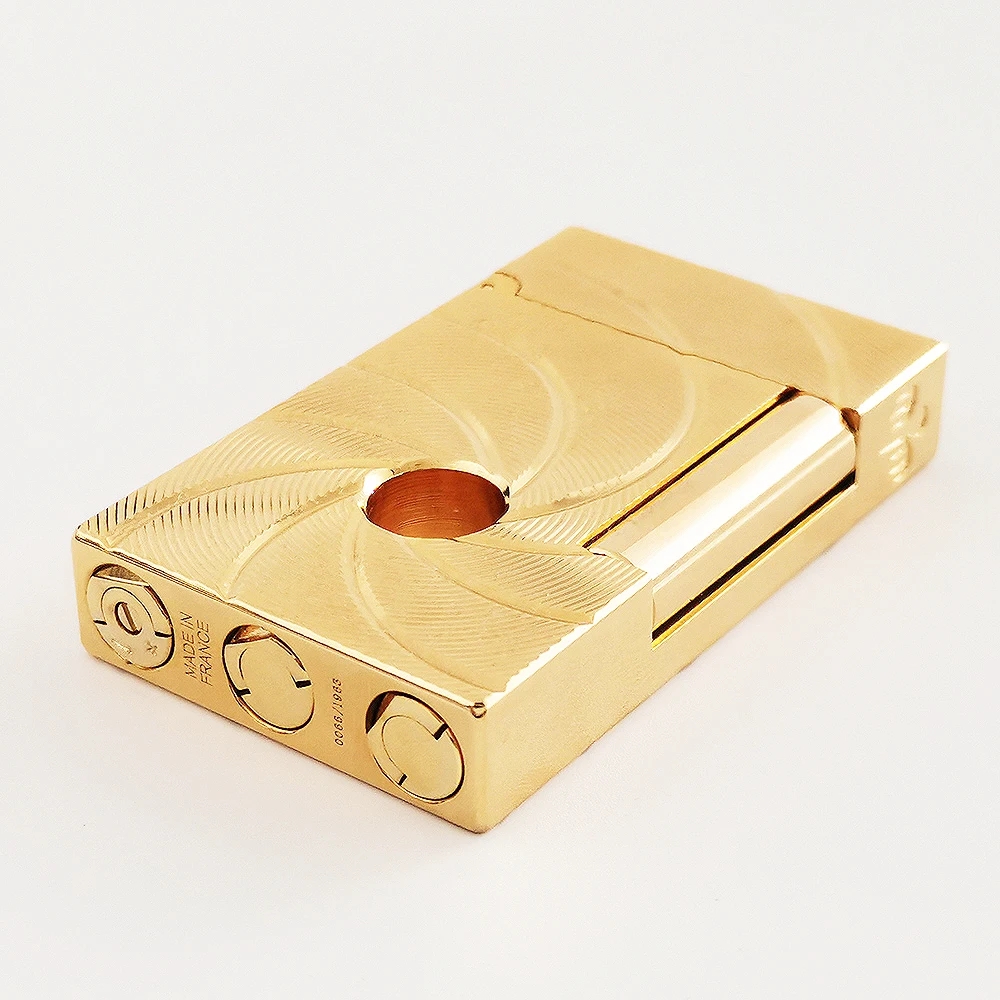 Miraculous Dunant Lighter Metal 007 Pattern Rechargeable Butane Gas Cigar Tobacco Smoking Cigarette Accessories Men Gifts view 5