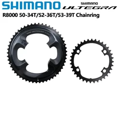 Shimano-plato para bicicleta de carretera Ultegra R8000 105 R7000, 11 velocidades, 50-34T 52-36T 53-39T 110BCD 34T 36T 39T 50T 52T 53T Crown