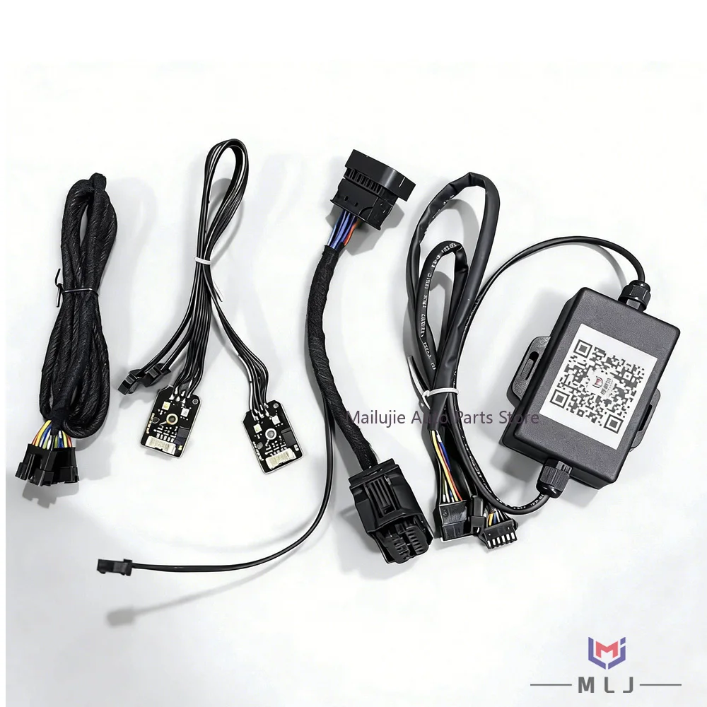 DRL Headlight Wiring Harness Control For BMW 5 Series G30 G38 G31 G32 2018-2020 Low Spes Multi Color RGB Running Light Module