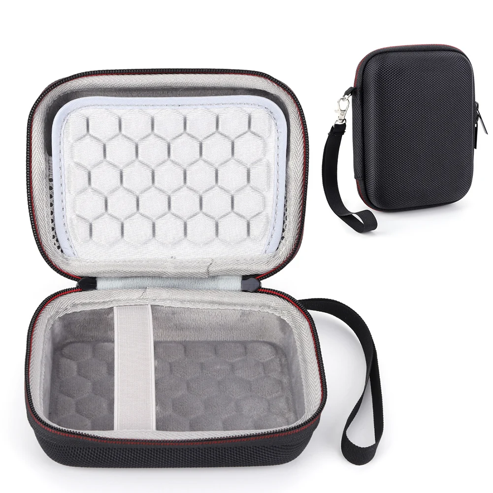 Protective Travel Case Anti-Scratch Hard Carrying Case Shockproof Anti-Drop with Mesh Bag&Hand Strap for RG35XX/​RG353V/RG353VS