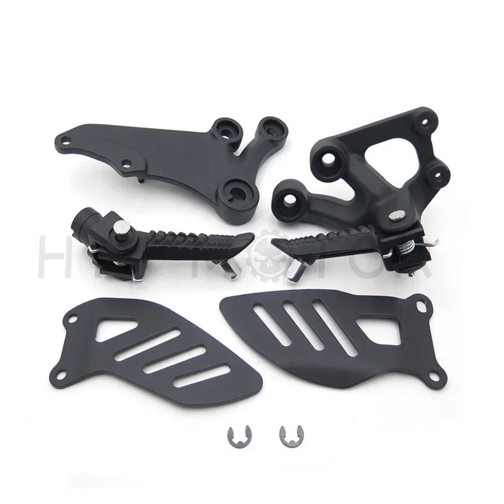 Estribos soporte de reposapiés para Suzuki GSXR 600 GSXR 750 2006-2010 2007 2008 2009 Piezas de motocicleta piloto delantero