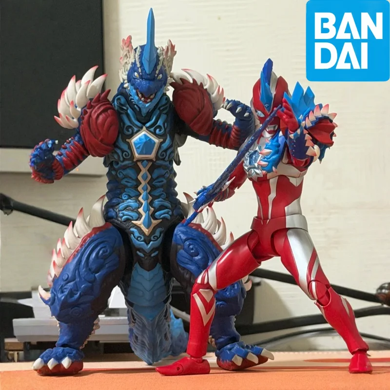 

In Stock Bandai S.H.Figuarts Ultraman Omeg Seiryu Reginnes Star Stone Monster Hig Movable Action Figure Collectible Model Gift