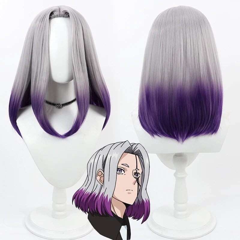 Mashle Magic and Muscles Abel Walker Cosplay Wig Anime Game Roleplay Party Costume Prop Wigs Synthetichair Heat Resistant Fiber
