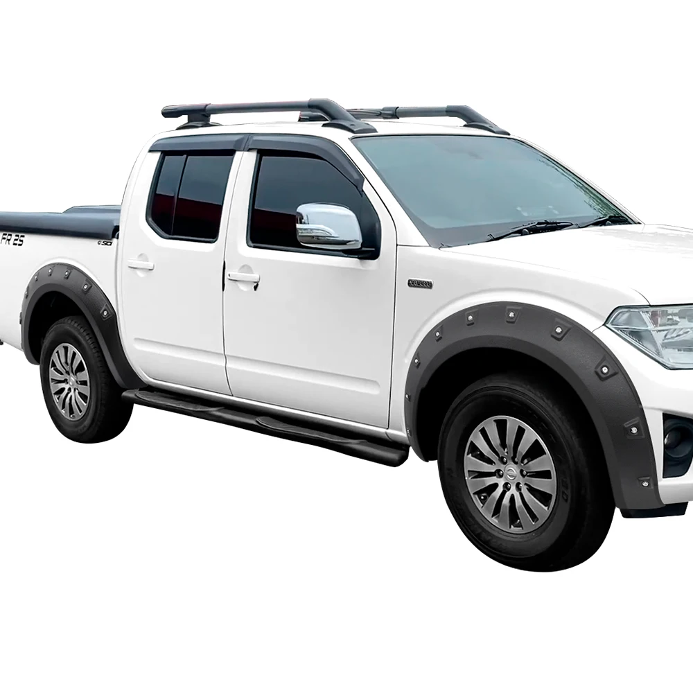 Wheel Arch Protector Fender Flares Kit for Nissan Navara 2008 2009 2010 2011 2012 2013 2014 year LE Version 4X4 Car Accessories