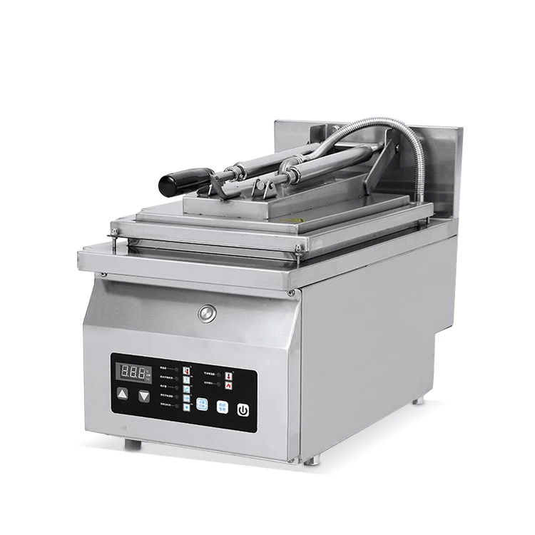 

Single Cylinder Stainless Steel Electric Fried Dumpling Machine