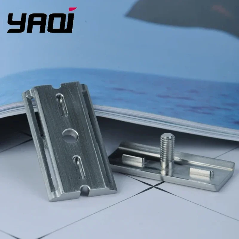 Yaqi Tile Safety Razor Head 316 Stainless Steel for Men And Women Traditional Double Edge Shaving Razor Blades