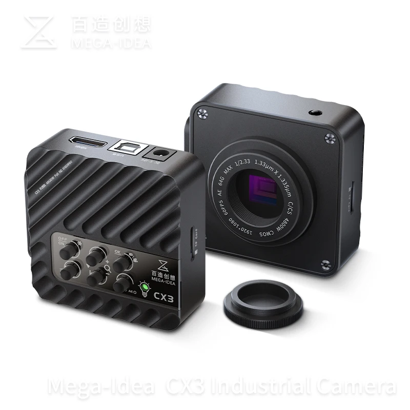 

Qianli MEGA-IDEA CMOS Industrial Camera HDMI USB 1080P 60FPS 4800W Video Microscope Camera CX3 CX4 for Machine Vision Inspection