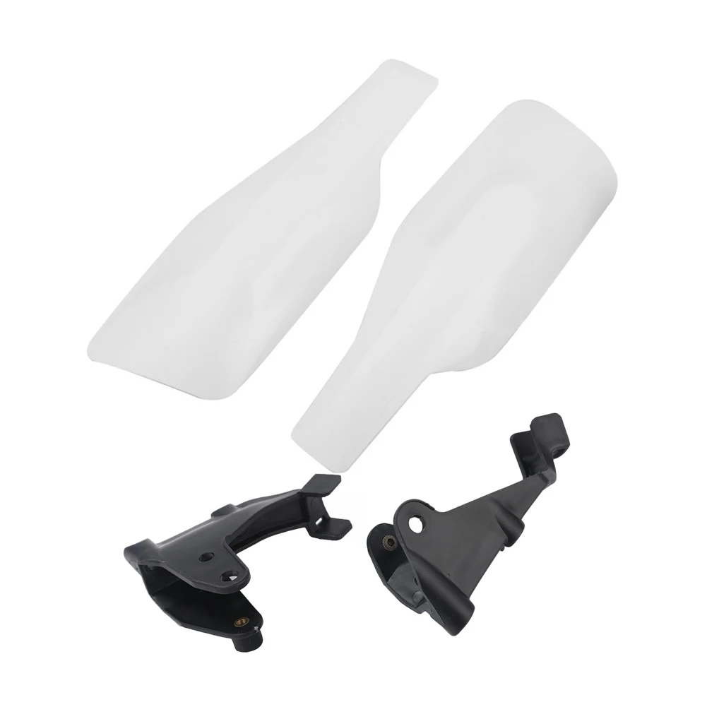 1 par Protetor de Mão Da Bicicleta Da Sujeira Protector Apto Para Husqvarna FC250 FC350 TC125 TC250 FE250 FE350 FE501S TE125 TE300 FX350 TX300 Branco