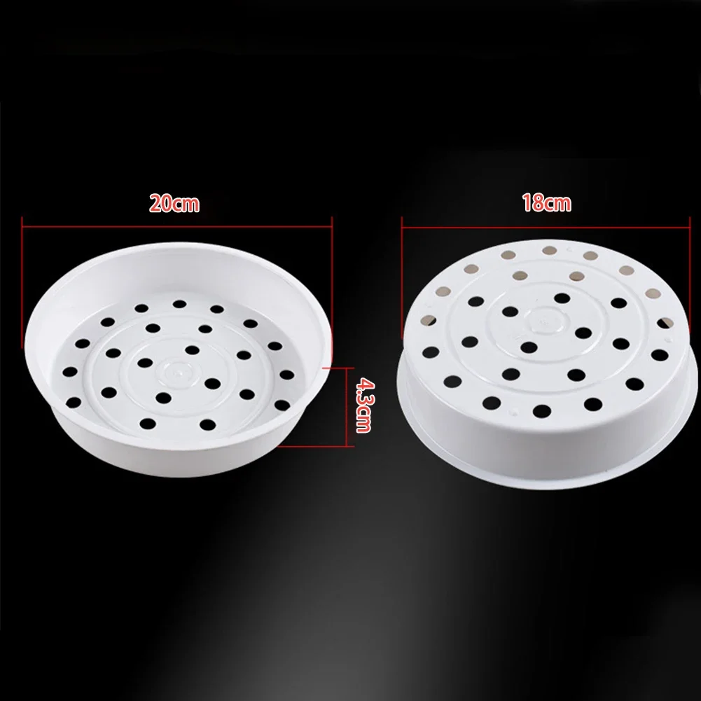 3/5L Steamer Basket Food Grade Plastic Steaming Rack Applicable Rice Cooker Steamer Rack Steamer Grid Kitchen Cookware