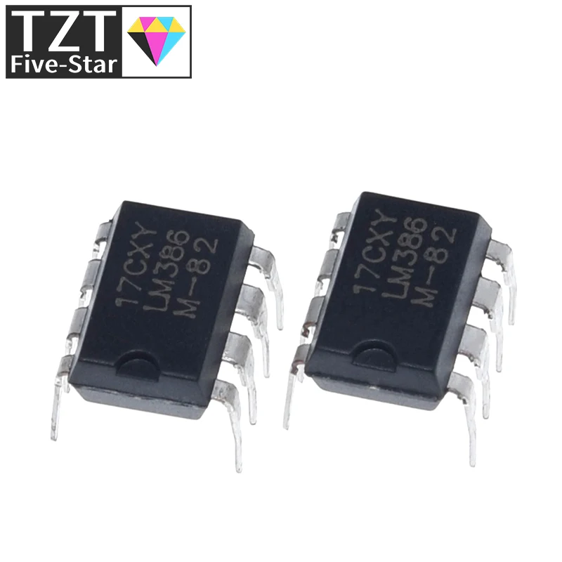 TZT 10/30 Stück Audio-Leistungsverstärkermodul LM386 LM386N – Detail 3