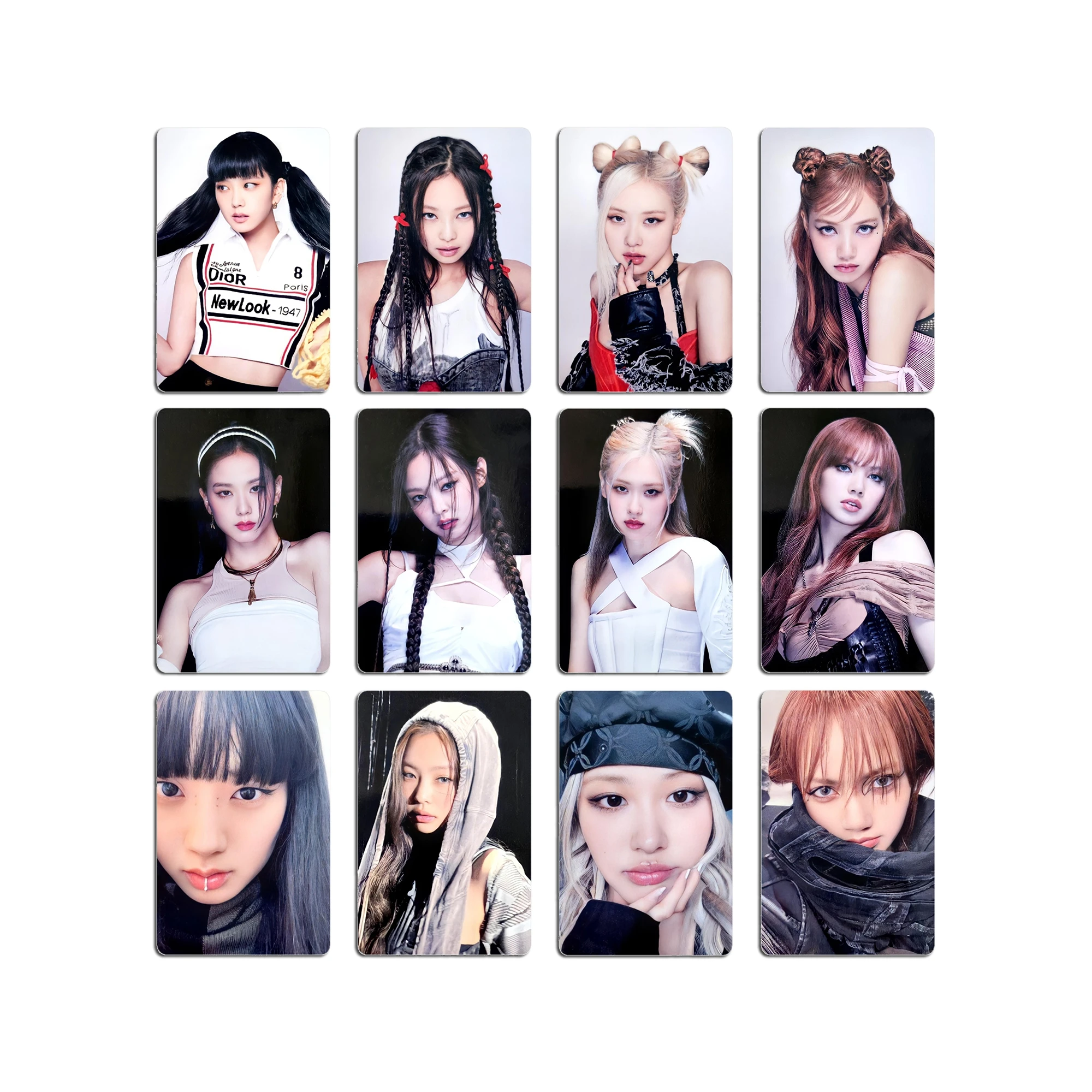 Kpop Pink Ink YG Select POB BP High Quality Collecting Postcards for Fans