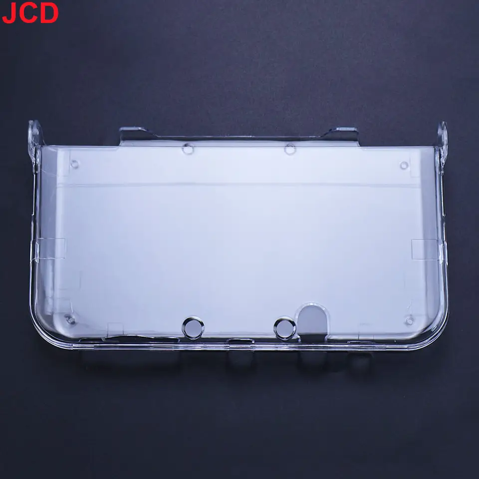 غطاء حماية شفاف من البلاستيك من JCD لجهاز 3DS و3DS XL وLL وNew 3DS وNew 3DS XL/LL مع واقي شاشة - 6