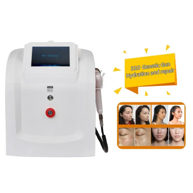 

Desktop High Pressure Gene Gun Essence Introduction Whitening Moisturizing Hydration Skin Repair Water Light Mesotherapy Machine