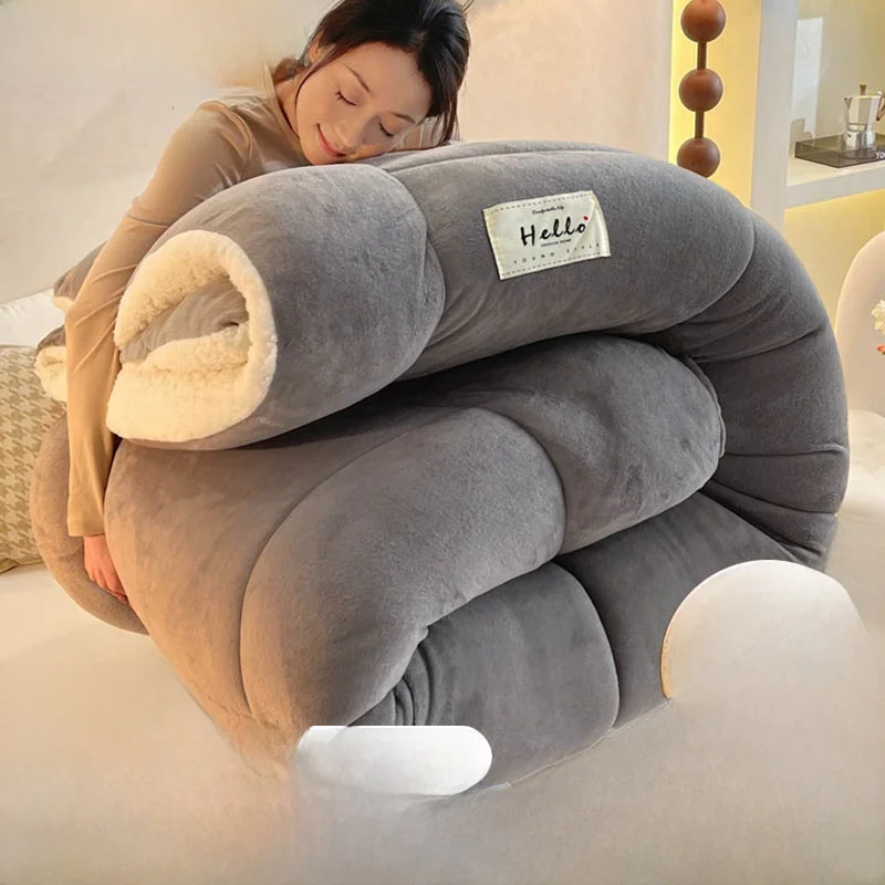 

Утепленное хлопковое одеяло Thiened Fce с функцией подогрева, наполнитель из полиэфирного волокна, покрытие из молочного бархата, для одного человека