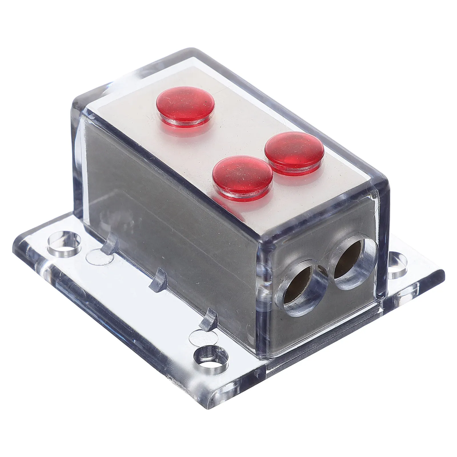 Distribution Block Vehicle Audio 2- Power Distributor Block Car Amplifier Splitter Auto Audio Splitter Power