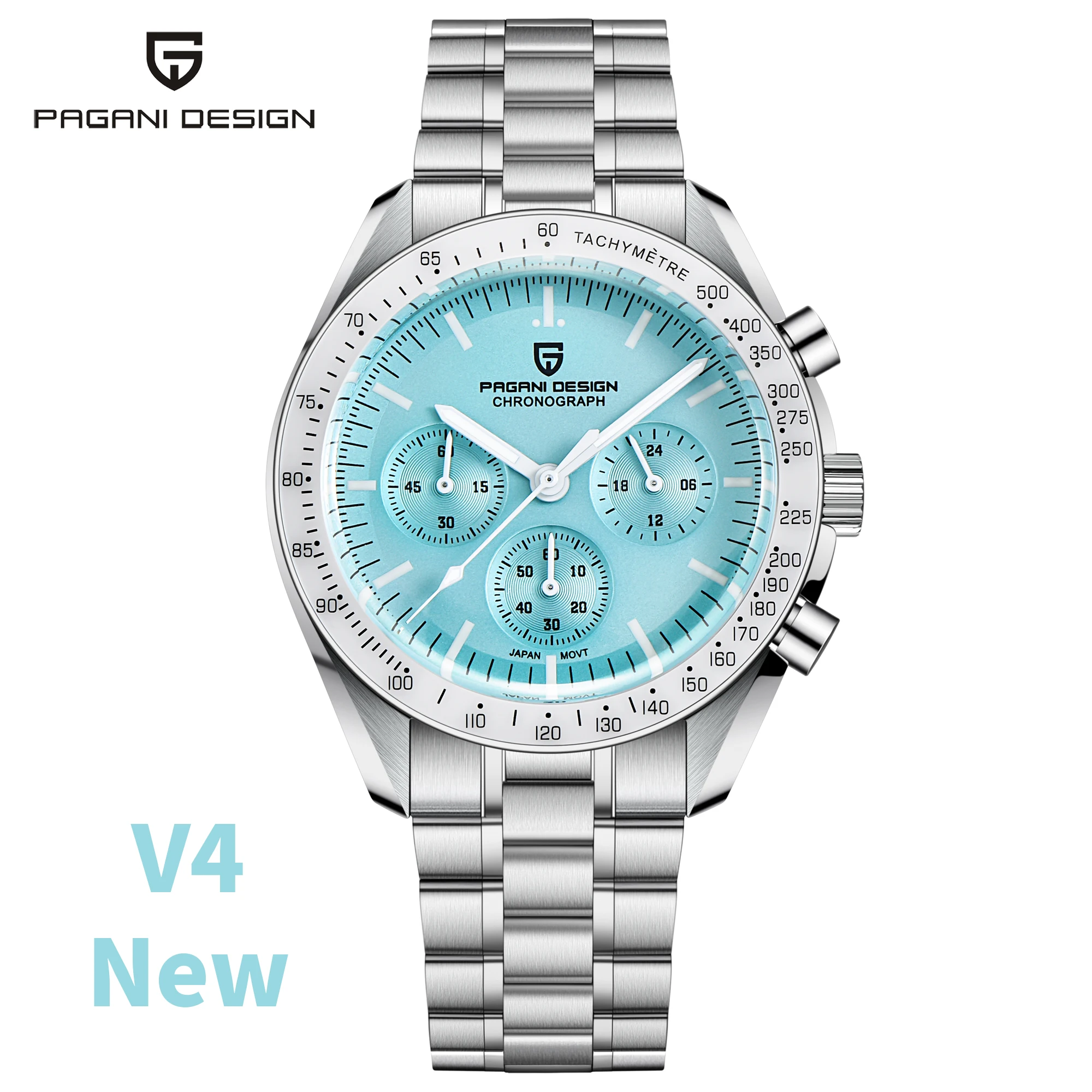 PAGANI DESIGN 2026 New Men's Watches Retro Luxury Tribute to CK2998 Quartz Watch For Men Speed Chronograph AR Sapphire crystal image 3