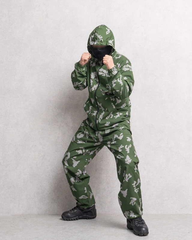 Russian Combat Suit Coverall Jacket Coat Trousers EMR Green Little men SS Summer Spot Camouflage White Birch Camo