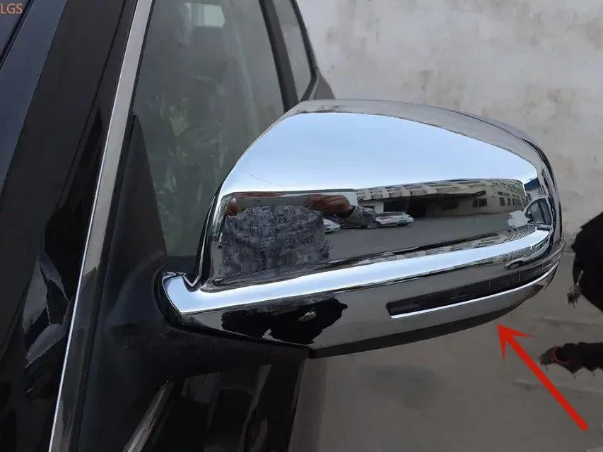 For Haval H2 2014-2018 High-quality ABS Chrome Rearview mirror cover Anti-Rub protection Decoration Car styling