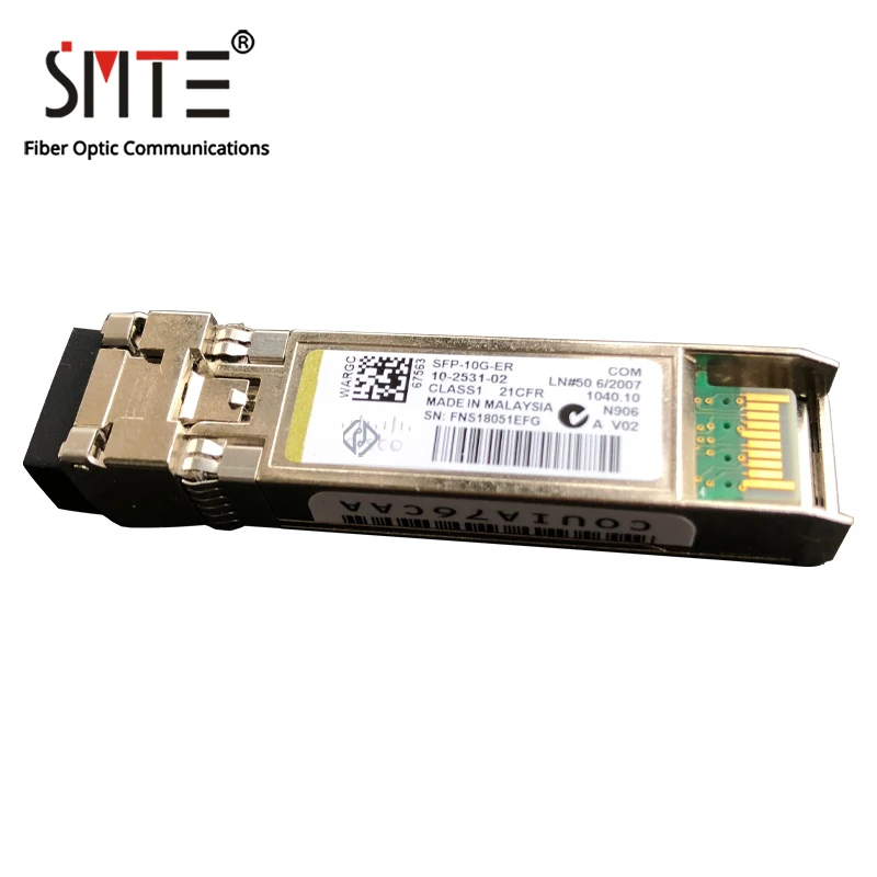 Original SFP-10G-ER For CISCO 10G SM SFP+ 40KM 1550nm Fiber Optical Module Transceiver
