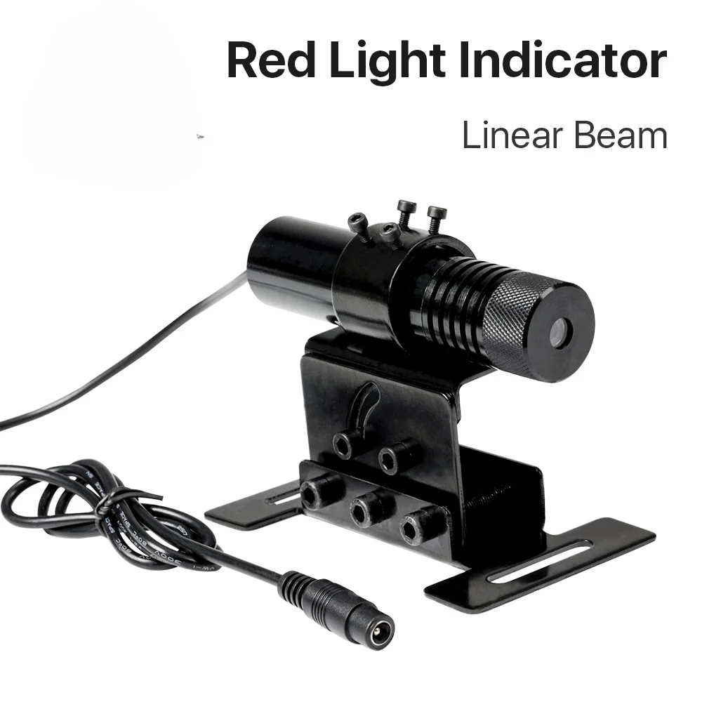 650nm Red Light Indicator Linear Beam 25*110mm & 12*40mm 5V Adjustable Laser Beam Module for Stone Cutting Machine