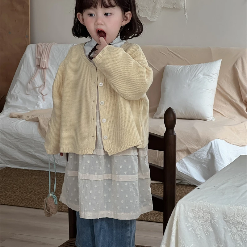 

Dress 2024 Autumn New Dot Pleated Sling Girl Korean Splicing Sleeveless Cute Sweet Tide