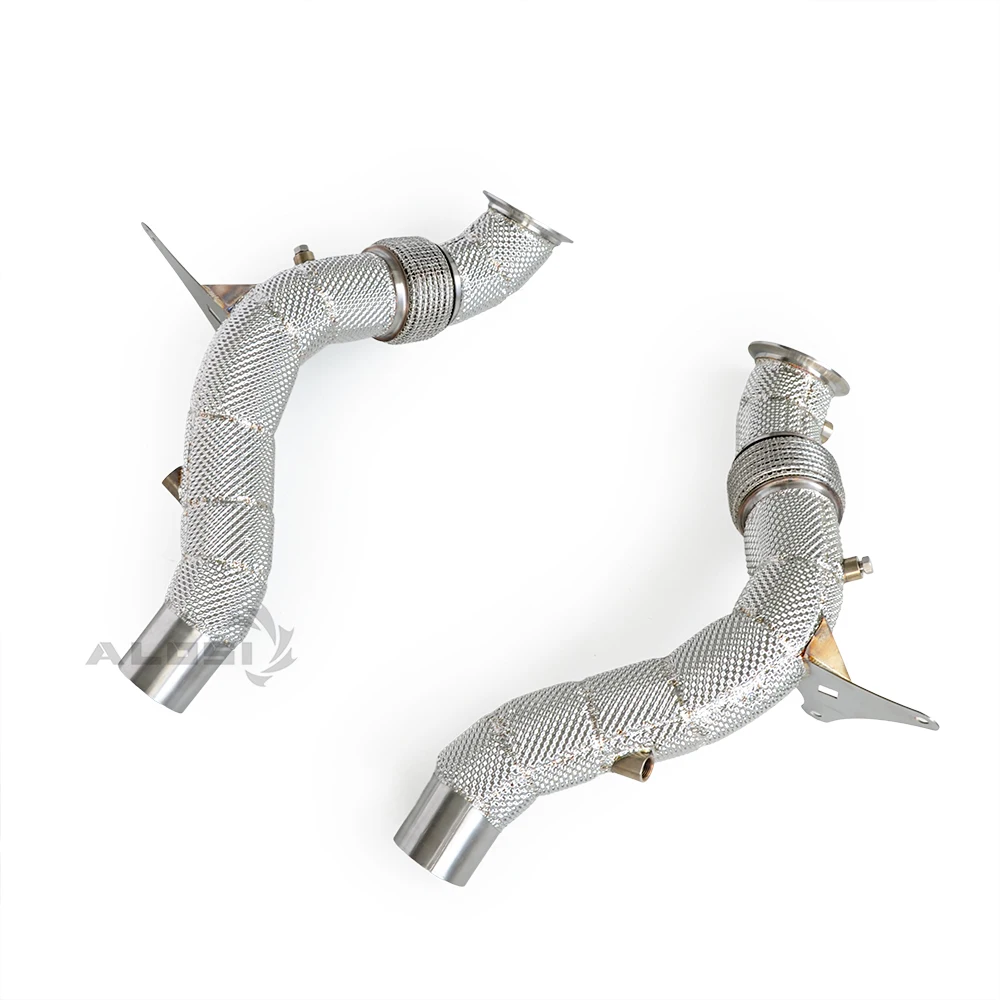 

Выхлопная труба для Ferrari F8 3.9T 2019-2024 с защитой изоляции, высокопроизводительная выхлопная труба из нержавеющей стали