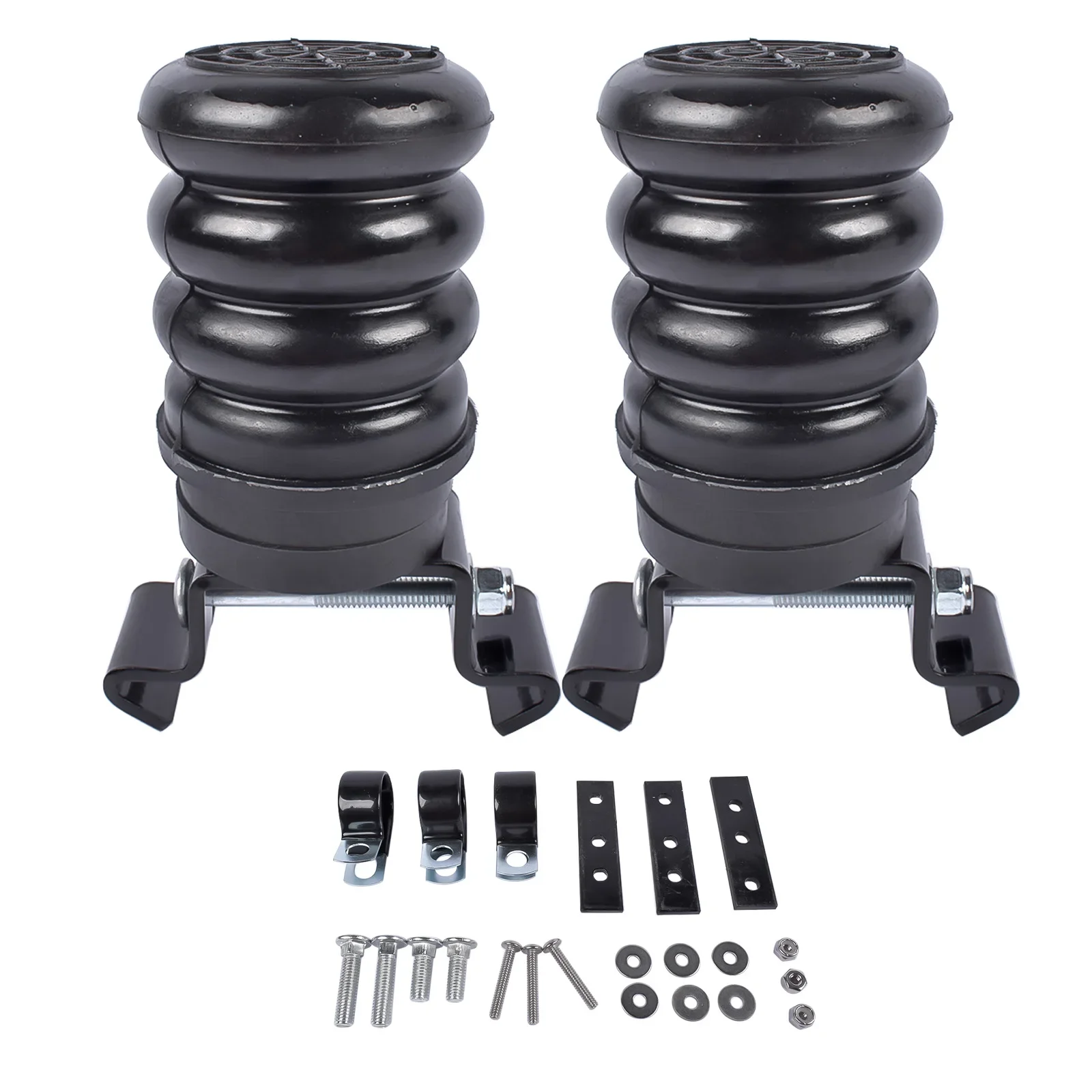 AP01 2X Rear Black Trailer Helper Springs for Trailer Axle GAWR 5000-8500 TSS-107-47