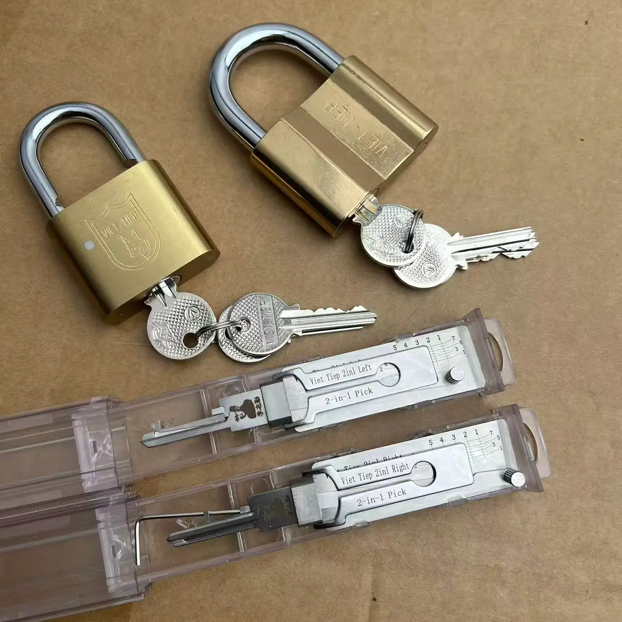 

LISHI 2IN1 Viet Tiep левый и правый навесной замок для чтения ключей измерительный инструмент одно слово замок
